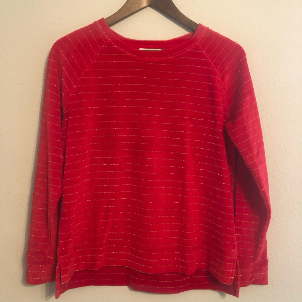 Liz Claiborne Petite Fleece Sweatshirt
